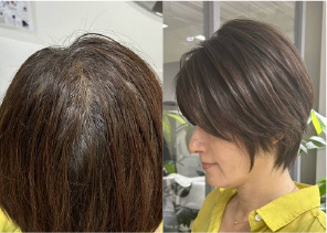 フェイディングカラー施術写真