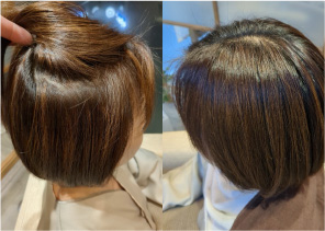 フェイディングカラー施術写真