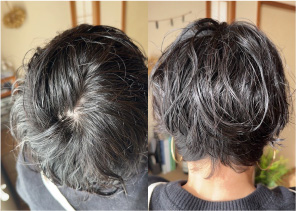 フェイディングカラー施術写真